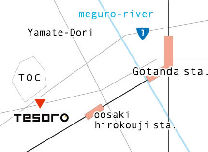 テソロの地図
